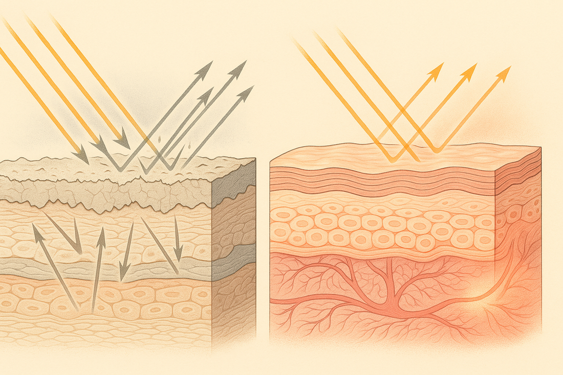 Why does skin look dull? The science of glow, and where red light therapy fits.