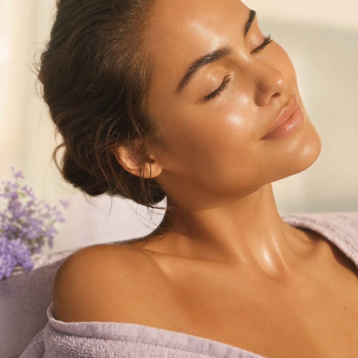 Radiant, glowing skin
